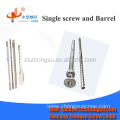 both bimetallic extruder single screw barrel for HDPE/LDPE